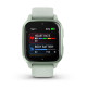 Venu Sq2 – Music Edition - Metallic Mint Aluminum Bezel with Cool Mint Case and Silicone Band - 010-02700-12 - Garmin